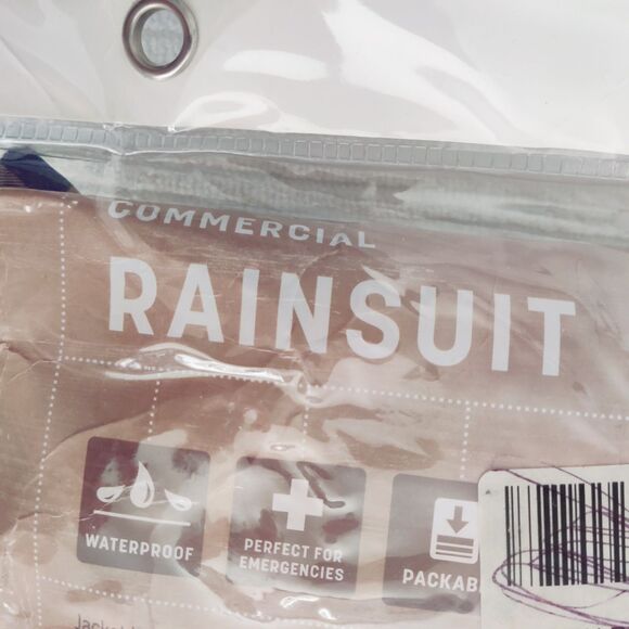 Stansport Rain suit-Yellow Commercial 2pc, Hooded Jacket, Pants, Rainsuit NEW - Picture 7 of 11